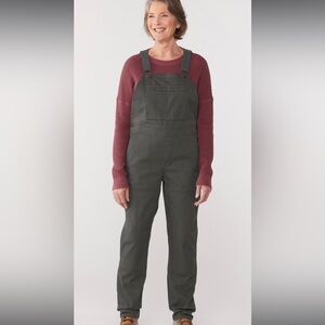 REI- trailsmith overalls in pirate black